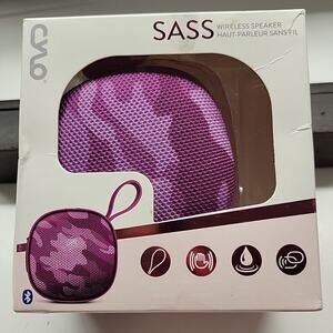 CYLO Compact Wireless Portable Speaker Lightweight Pink Camo NIB